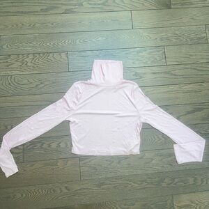 Cropped Pink Aritzia Turtle Neck
